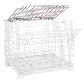 Global Industrial Hinged Lid Only For Use With 40"L X 32"W Folding Wire Containers (WB275976)