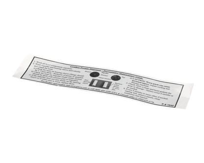 Crathco Grindmaster Cecilware 1940 Decal, Maintenance Guide (GM1940)