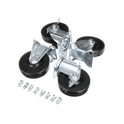 Crathco Grindmaster Cecilware 410-00190 Casters, Set (2 Fix, 2 Swivel (GM410-00190)