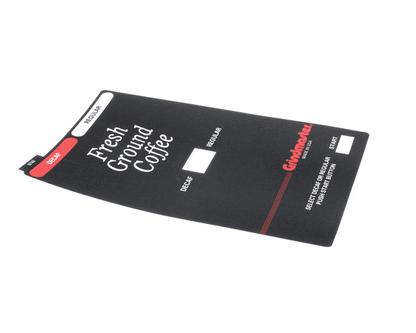 Crathco Grindmaster Cecilware 83162 Decal, 250 Frnt (GM83162)