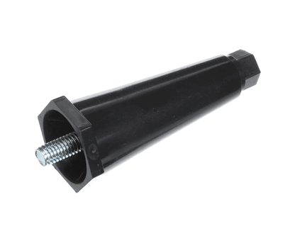 Crathco Grindmaster Cecilware A545-004 Leg 4 Black Plastic Hex Toe (GMA545-004)