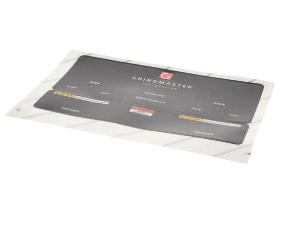 Crathco Grindmaster Cecilware A546-129 P-400 Control Panel Overlay Black (GMA546-129)
