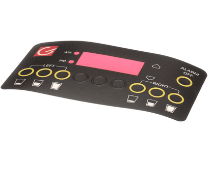 Crathco Grindmaster Cecilware A546-458 Decal, Twin Pb Urn Touchpad (GMA546-458)