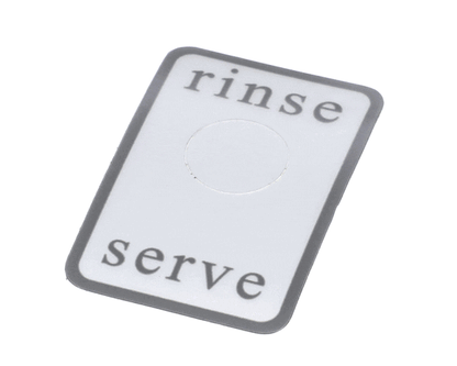 Crathco Grindmaster Cecilware N948Al Label Rinse/Serve - Gb/Java (GMN948AL)