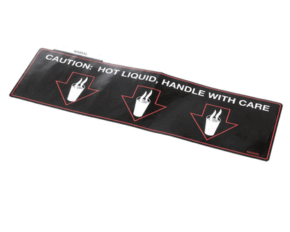 Crathco Grindmaster Cecilware Na88Al Label Hot Liquid - Gb3 S/Java (GMNA88AL)