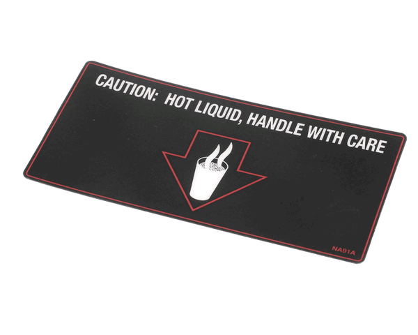 Crathco Grindmaster Cecilware Na91Al Label Hot Liquid- Gb1 S (GMNA91AL)