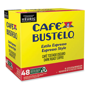 Cafe Bustelo Espresso Style K-Cups, 48/Box (GMT5000346117)