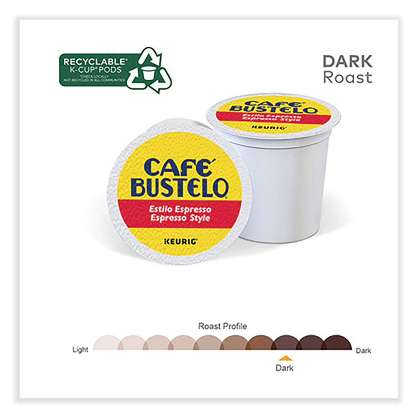 Cafe Bustelo Espresso Style K-Cups, 48/Box (GMT5000346117)