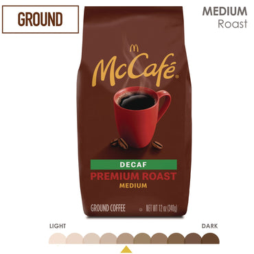 Nestlé Ground Coffee, Premium Roast Decaf, 12 oz Bag (GMT5534EA)