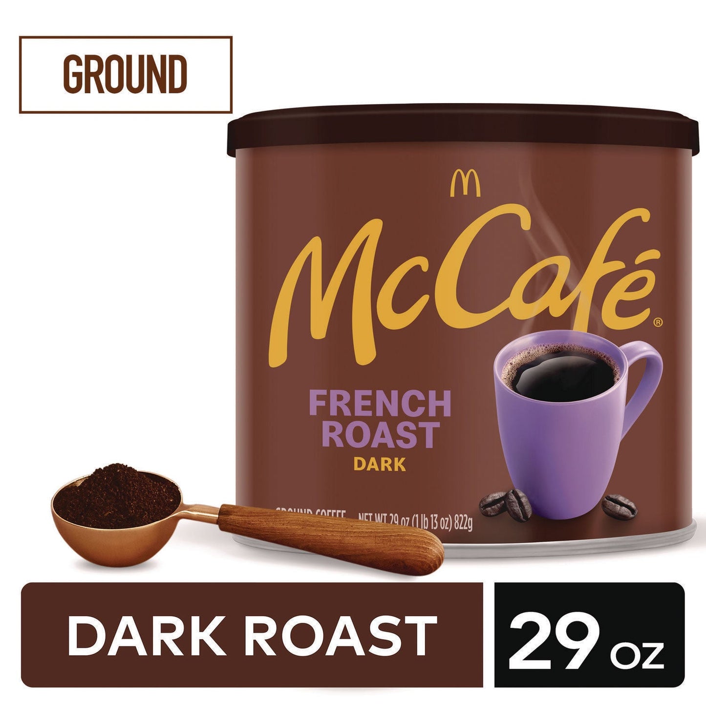 Nestlé Ground Coffee, French Roast, 29 oz Can (GMT7831EA)