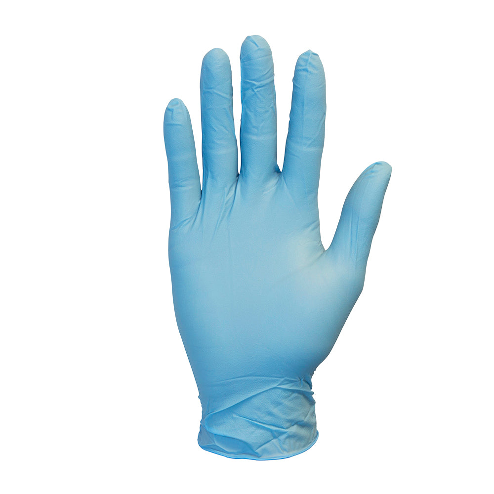 Safety Zone® Nitrile Powder Free 4 mil Exam Gloves, Blue, 2XL, Case of 1000 (SZNGNPR-2X-1M)