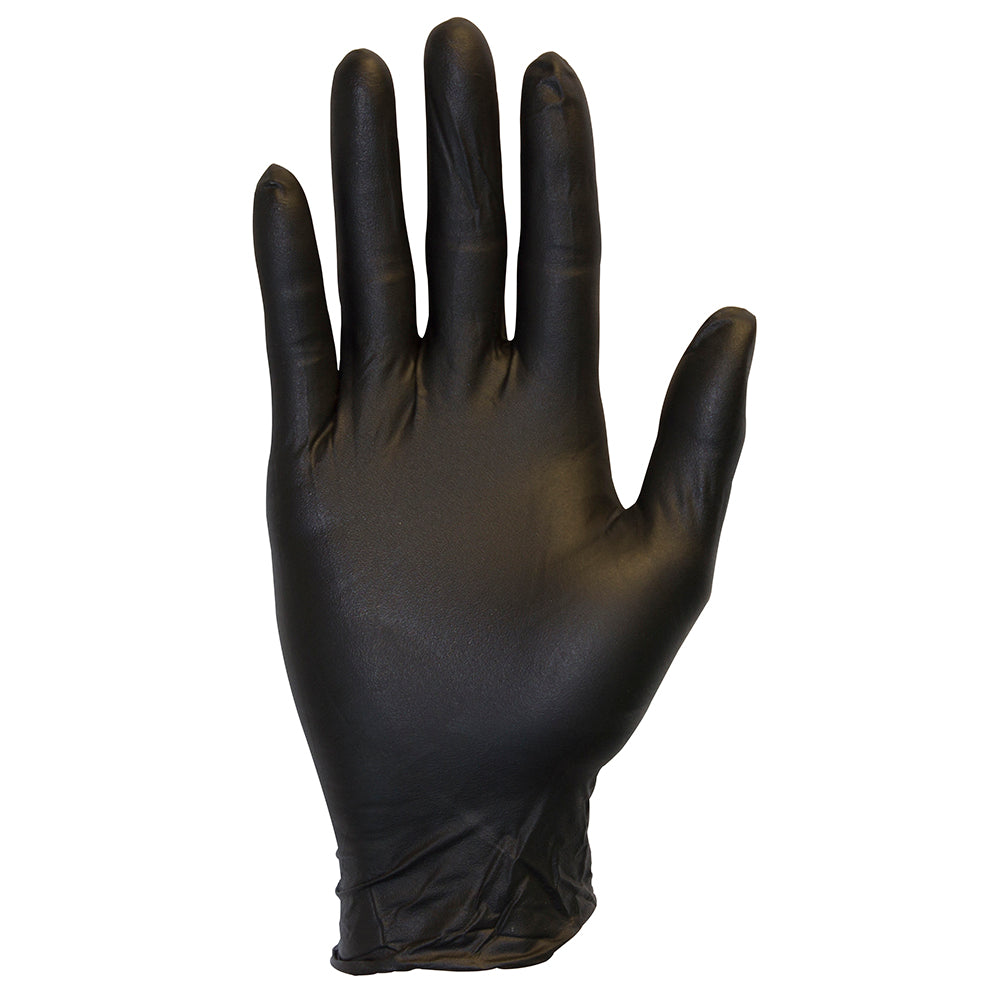 Safety Zone® Nitrile Powder Free 6 mil Exam Gloves, Black, Lrg, Case of 1000 (SZNGNPR-LG-1-K)