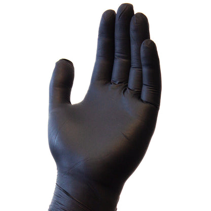 Safety Zone® Nitrile Powder Free 6 mil Exam Gloves, Black, Sm, Case of 1000 (SZNGNPR-SM-1-K)