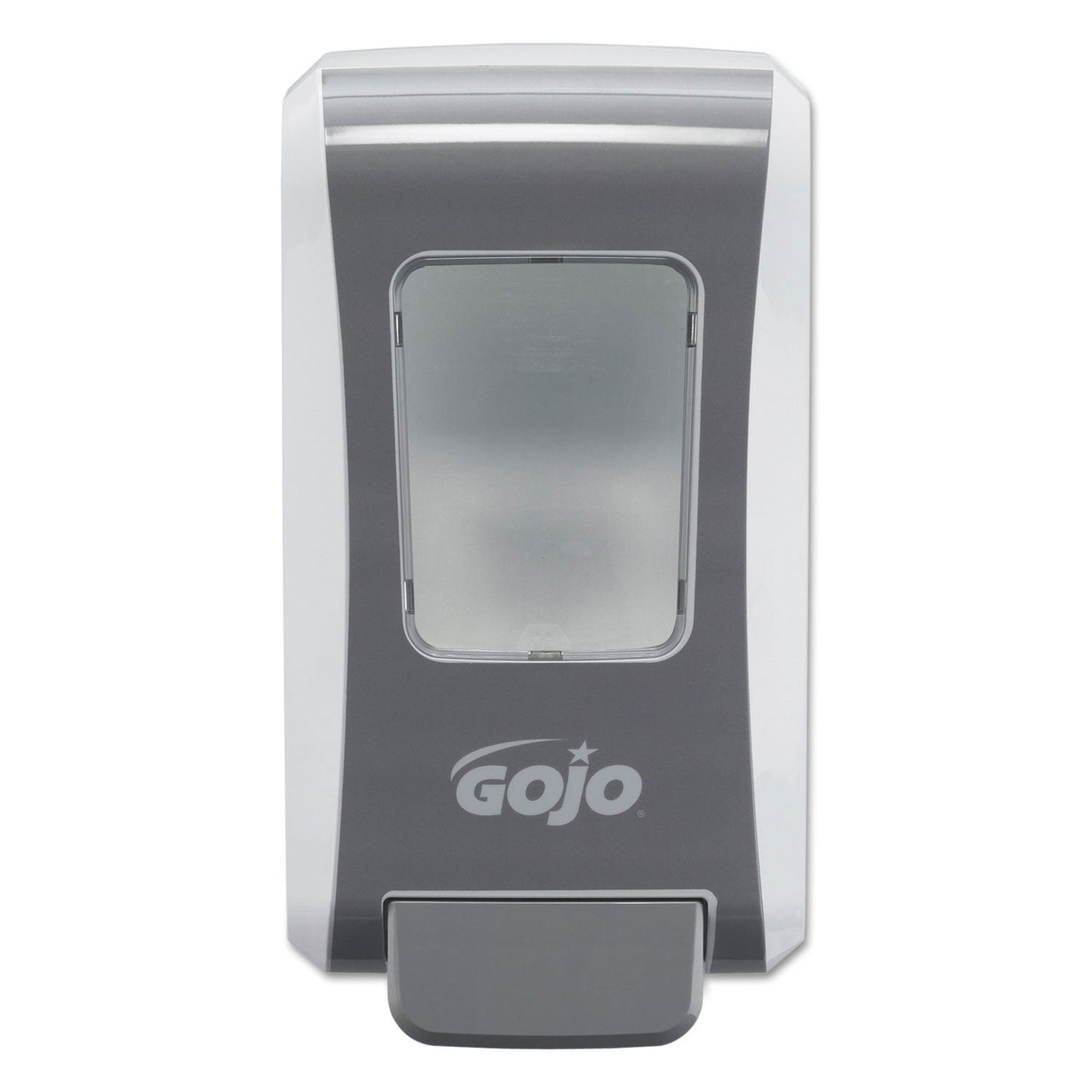 Gojo FMX-20 Soap Dispenser, 2000 mL, 6.5" x 4.7" x 11.7", White/Gray, 6/Carton (GOJ527006)