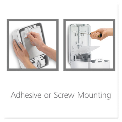 Gojo FMX-20 Soap Dispenser, 2000 mL, 6.5" x 4.7" x 11.7", White/Gray, 6/Carton (GOJ527006)