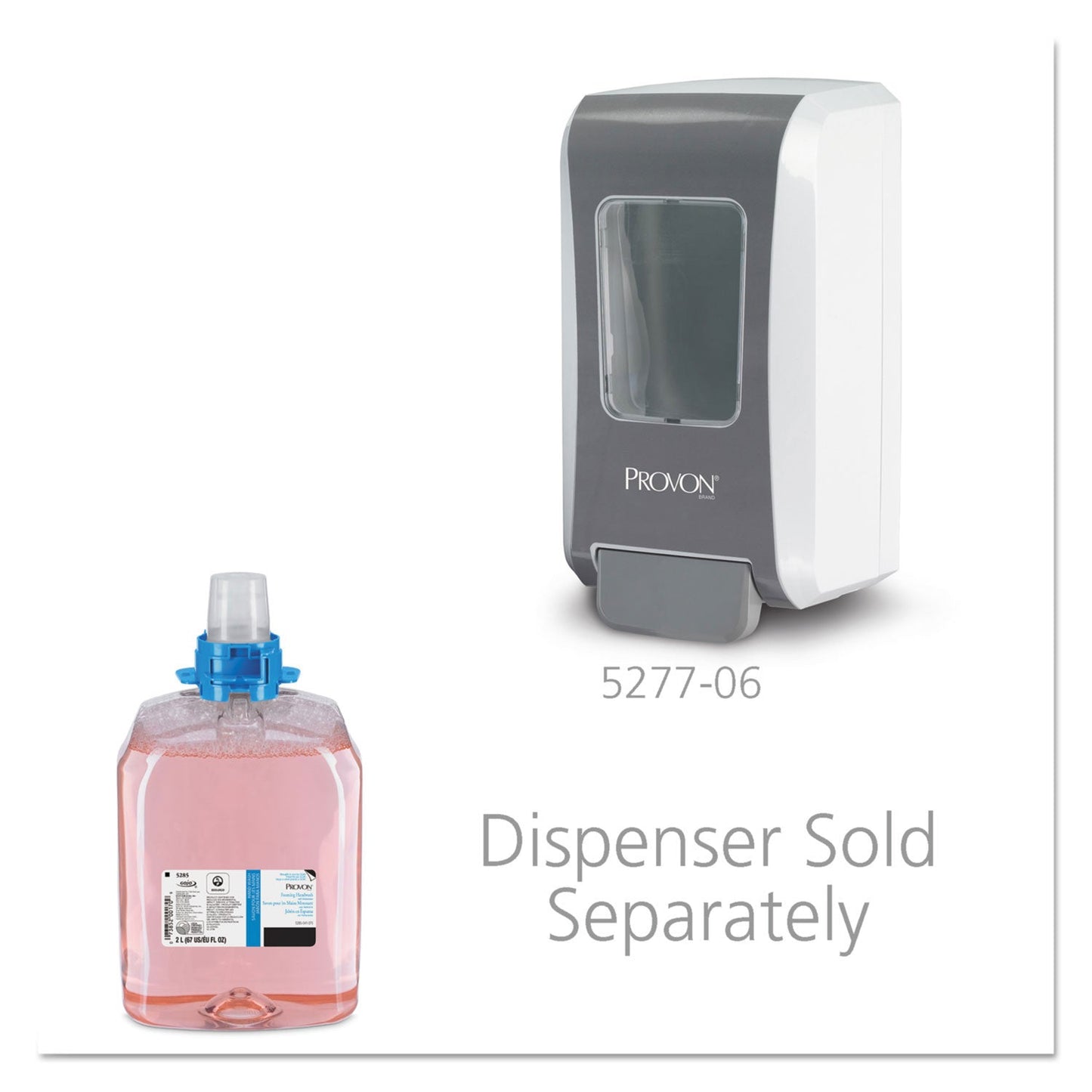 Provon Foaming Handwash w/Moisturizers, Cranberry Scent, 2000 mL Refill, 2/Carton (GOJ528502)