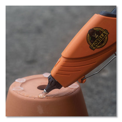 Gorilla Dual Temp Hot Glue Gun, Orange/Black (GOR100424)