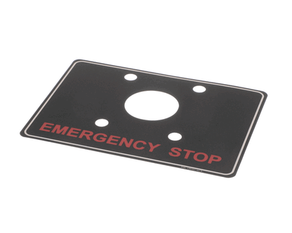Groen 135321 Label, Emergency Stop, (GR135321)
