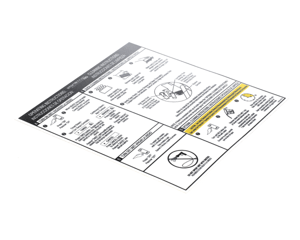 Groen 145034 Label, Cleaning, Smart Steam (GR145034)
