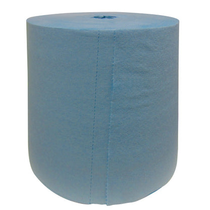 ShopWorks® Absorbal® Dairy Wiper, DRC, Blue, 9"x10", Heavy Duty, Roll, 500/Roll, Case of 3 Rolls (HOSGR8TWRJR)