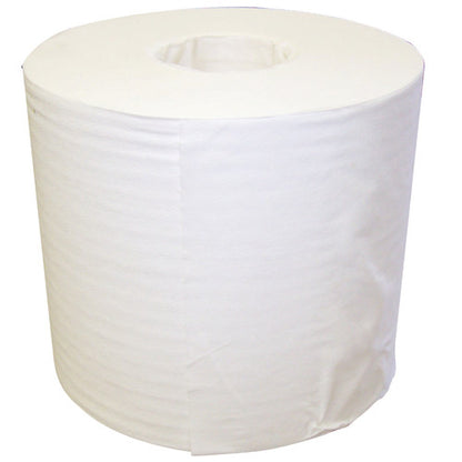 Non-Branded Dairy Wipers, Hydroknit, White, 8"x10", Centerpull, 535/Roll, Case of 3 Rolls (HOSGR8XWR)