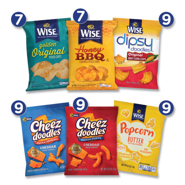 Wise Grab and Snack Variety Pack, Assorted Flavors, 50/Pack (GRR22002063)