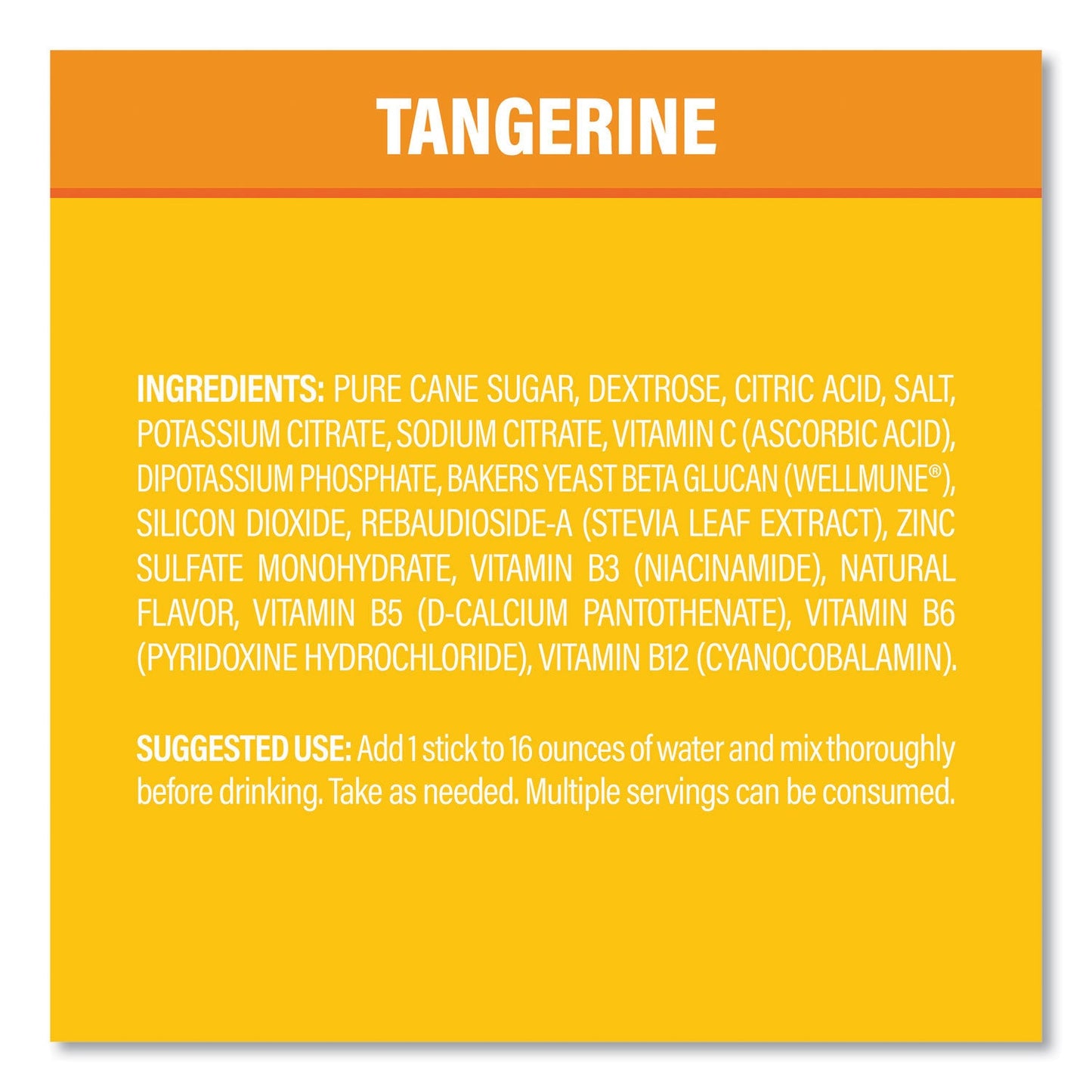 LIQUID I.V. Immune Support, Tangerine, 0.56 oz Packet, 10/Pack (GRR22002080)