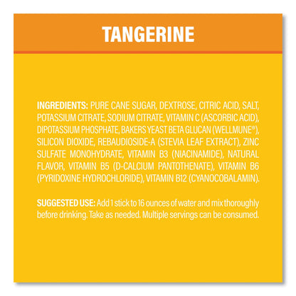 LIQUID I.V. Immune Support, Tangerine, 0.56 oz Packet, 10/Pack (GRR22002080)