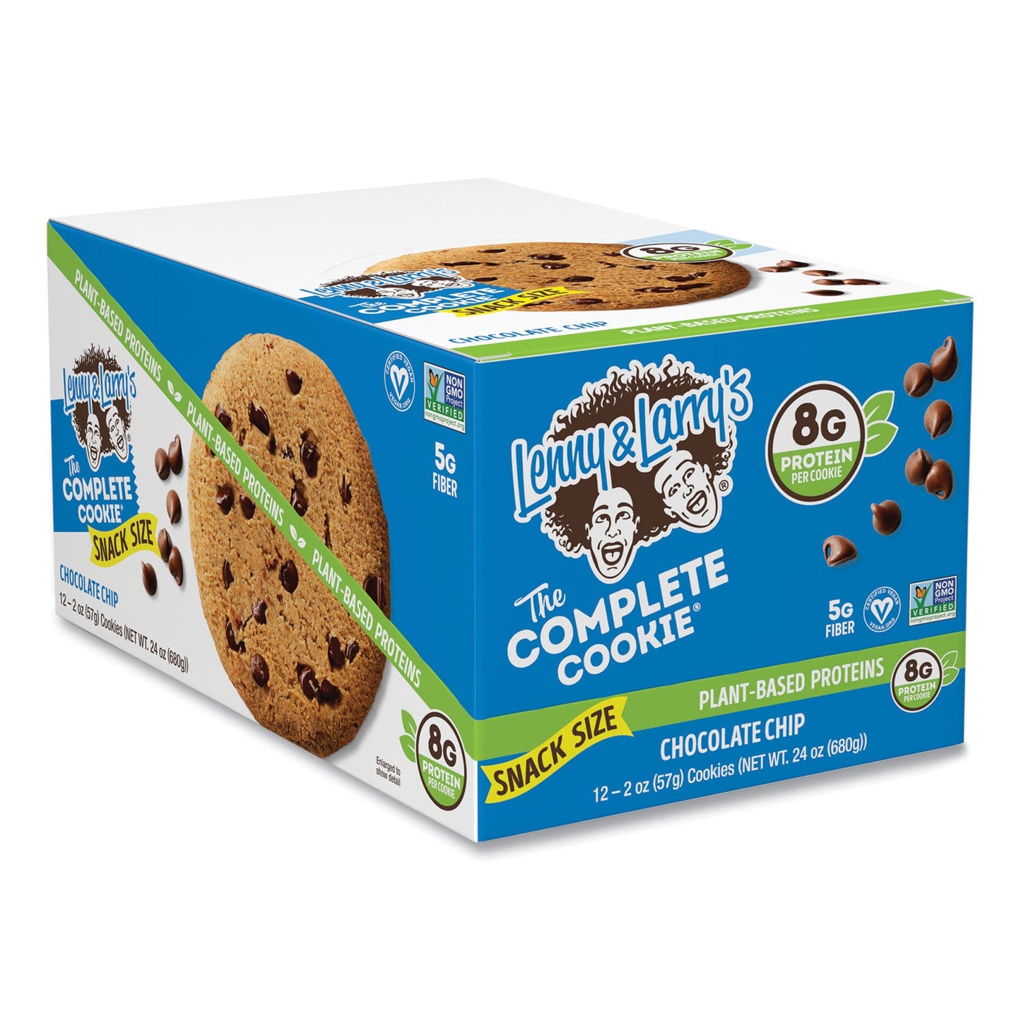Lenny & Larry's Chocolate Chip Cookie, 2 oz Packet. 12/Pack (GRR22002081)