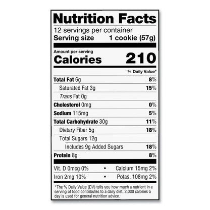 Lenny & Larry's Chocolate Chip Cookie, 2 oz Packet. 12/Pack (GRR22002081)