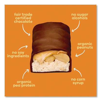 Unreal Dark Chocolate Caramel Peanut Nougat Bars, 0.67 oz Individually Wrapped, 40/Pack (GRR22002090)