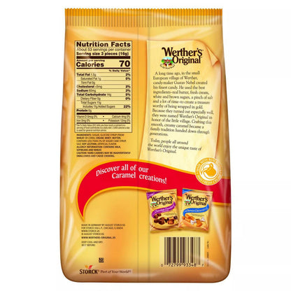 Werther's Original Hard Candies, Caramel, 30 oz Bag (GRR30201012)
