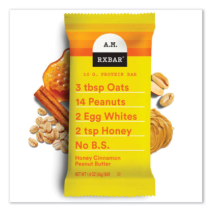 Kellogg's Adult Bars, Honey Cinnamon Peanut Butter, 1.9 oz Bar, 5 Bars/Packs, 2 Packs/Carton (GRR60000748)