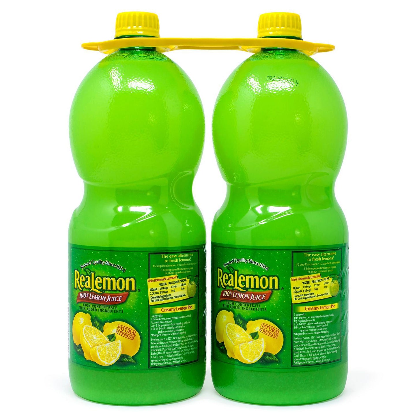 ReaLemon Lemon Juice from Concentrate, 48 oz Bottle, 2/Pack, 2 Packs/Carton (GRR60004062)