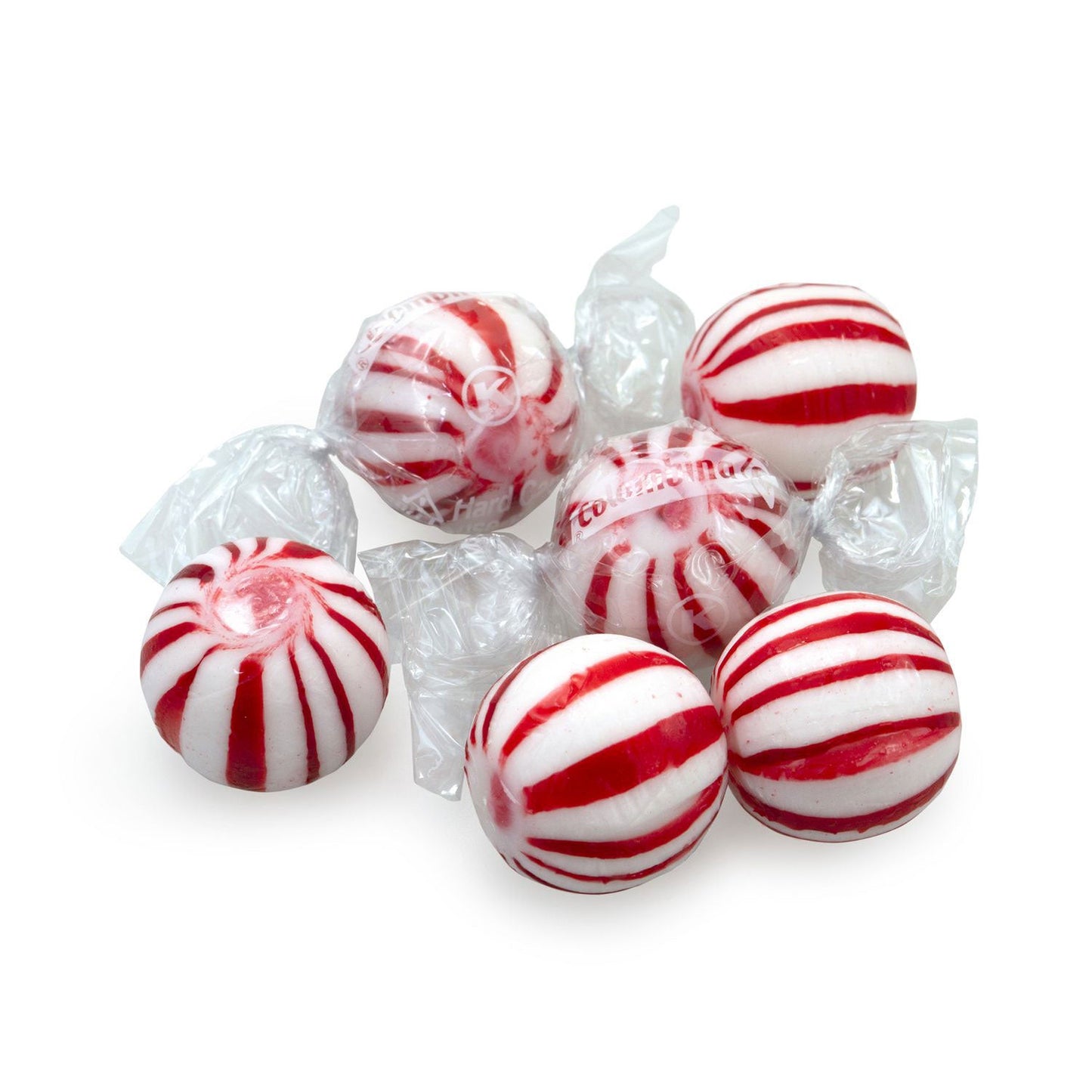 Colombina Jumbo Peppermint Balls, 0.32 oz Individually Wrapped, 120/Bag, 4 Bags/Carton (GRR60004063)