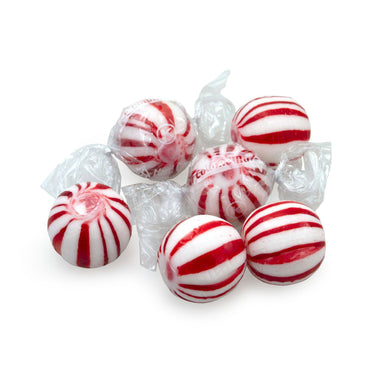 Colombina Jumbo Peppermint Balls, 0.32 oz Individually Wrapped, 120/Bag, 4 Bags/Carton (GRR60004063)