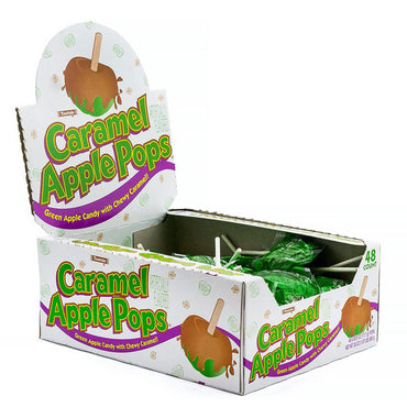 Tootsie Roll Caramel Apple Pops, 0.63 oz Individually Wrapped, 48/Box, 2 Boxes/Carton (GRR60004066)