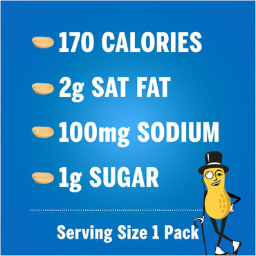 Planters Salted Peanuts, 1 oz Pouch, 48/Box, 2 Boxes/Carton (GRR60004074)