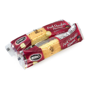 Nonni's Biscotti, Dark Chocolate Almond, 0.88 oz Packet, 25/Tub, 2 Tubs/Carton (GRR60004079)