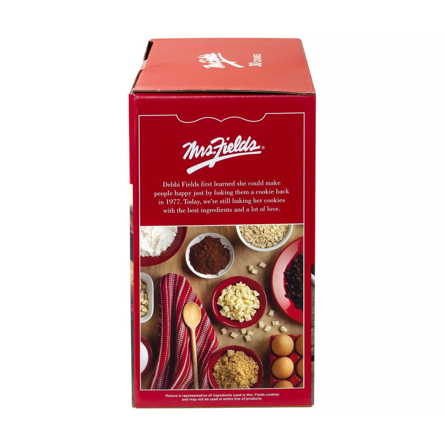 Mrs. Fields Cookies, Milk Chocolate Chip, 1 oz Individually Wrapped, 30/Box, 2 Boxes/Carton (GRR60004080)