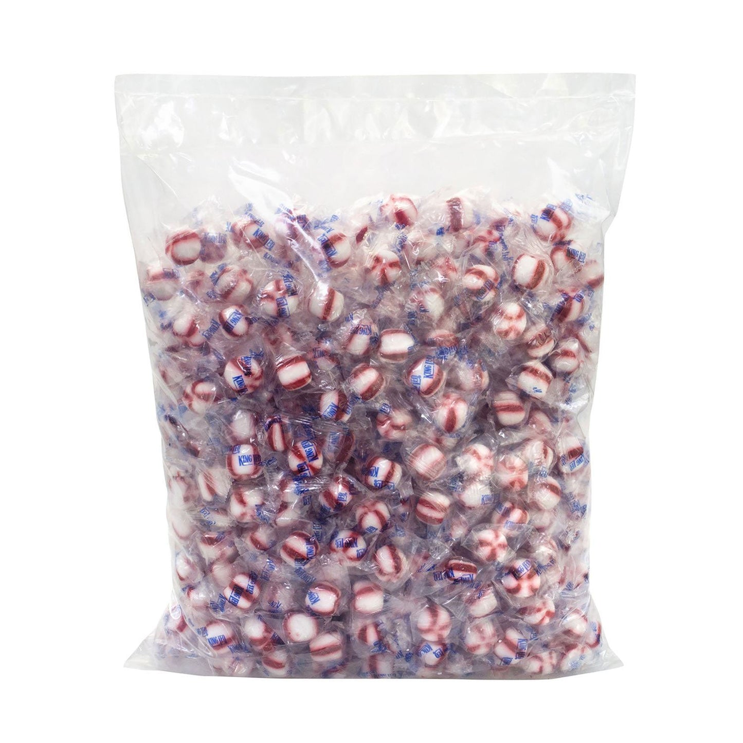 King Leo Peppermint Soft Mint Puffs, 5 lb Bag, 2/Carton (GRR60004086)