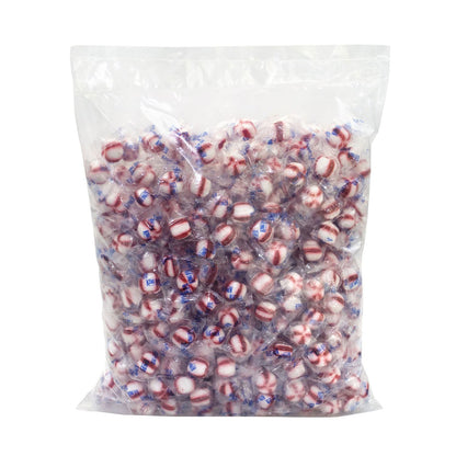 King Leo Peppermint Soft Mint Puffs, 5 lb Bag, 2/Carton (GRR60004086)