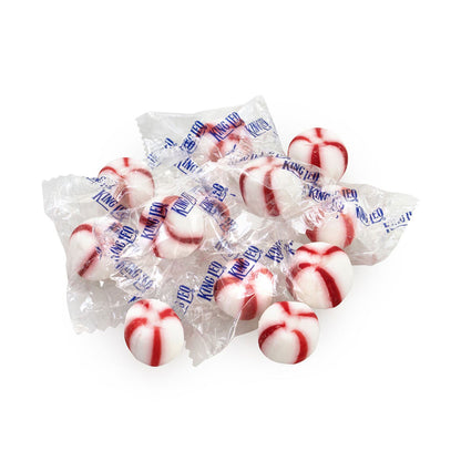 King Leo Peppermint Soft Mint Puffs, 5 lb Bag, 2/Carton (GRR60004086)