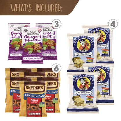 Snack Box Pros Better For You Snack Box, 37 Assorted Snacks/Box (GRR70000154)