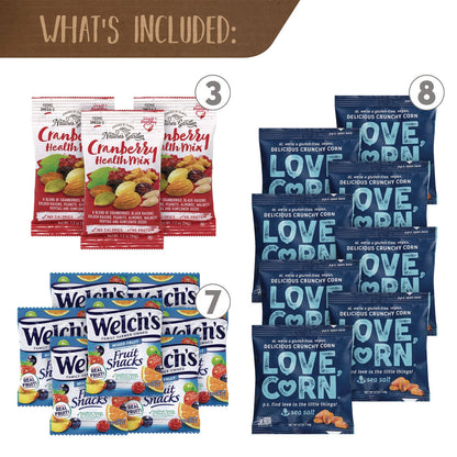 Snack Box Pros Better For You Snack Box, 37 Assorted Snacks/Box (GRR70000154)