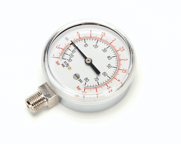 Groen GRZ084208 Compound Pressure Gauge Dual (GRZ084208)
