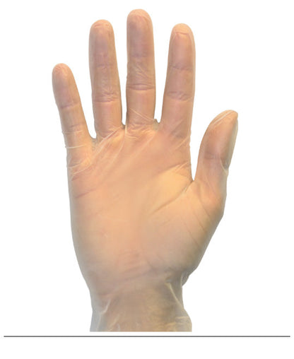 Safety Zone® Vinyl Powdered 2.5 mil Gloves, Clear, Lrg, Case of 1000 (SZNGVDR-LG-HH)