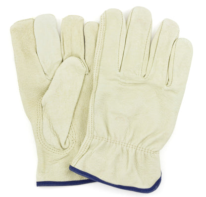 Safety Zone® Standard Grain Cowhide Driver Gloves, XL, 12 Pairs (SZNGWCGLDR1-X)