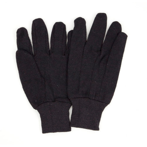Safety Zone® Brown Jersey Gloves, 12 Pairs (SZNGWJBSW-1)