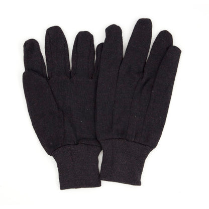 Safety Zone® Brown Jersey Gloves, 12 Pairs (SZNGWJBSW-1)